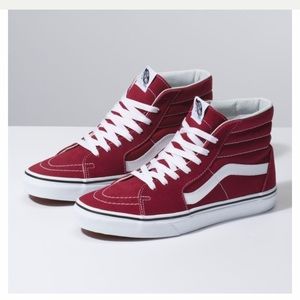 Vans Sk8-hi Rumba red sneakers